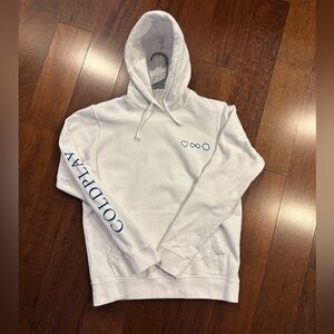 Coldplay organic cotton hoodie music of the sphere small